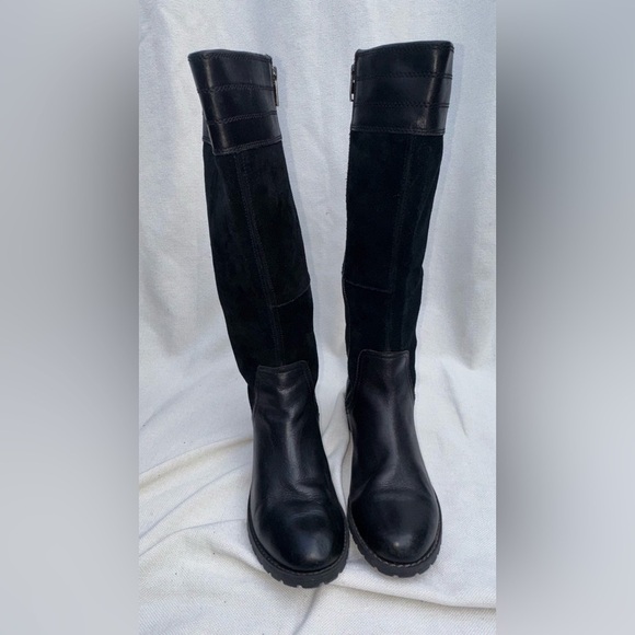 WOMENS TIMBERLAND BETHEL HEIGHTS TALL BLK SIZE US 7 SUEDE - Picture 9 of 10